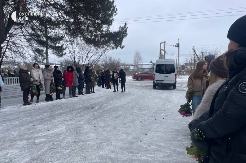У Білогородці поховали Світлану Черновол, яка загинула під час російської атаки 28 січня