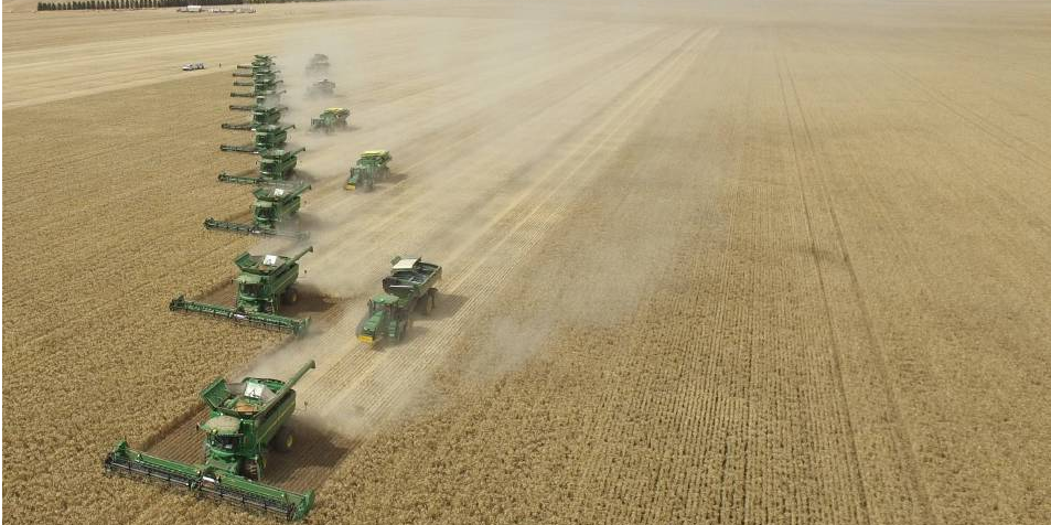 В Украине используют спутники для сельского хозяйства (Фото: farmonline.com.au)