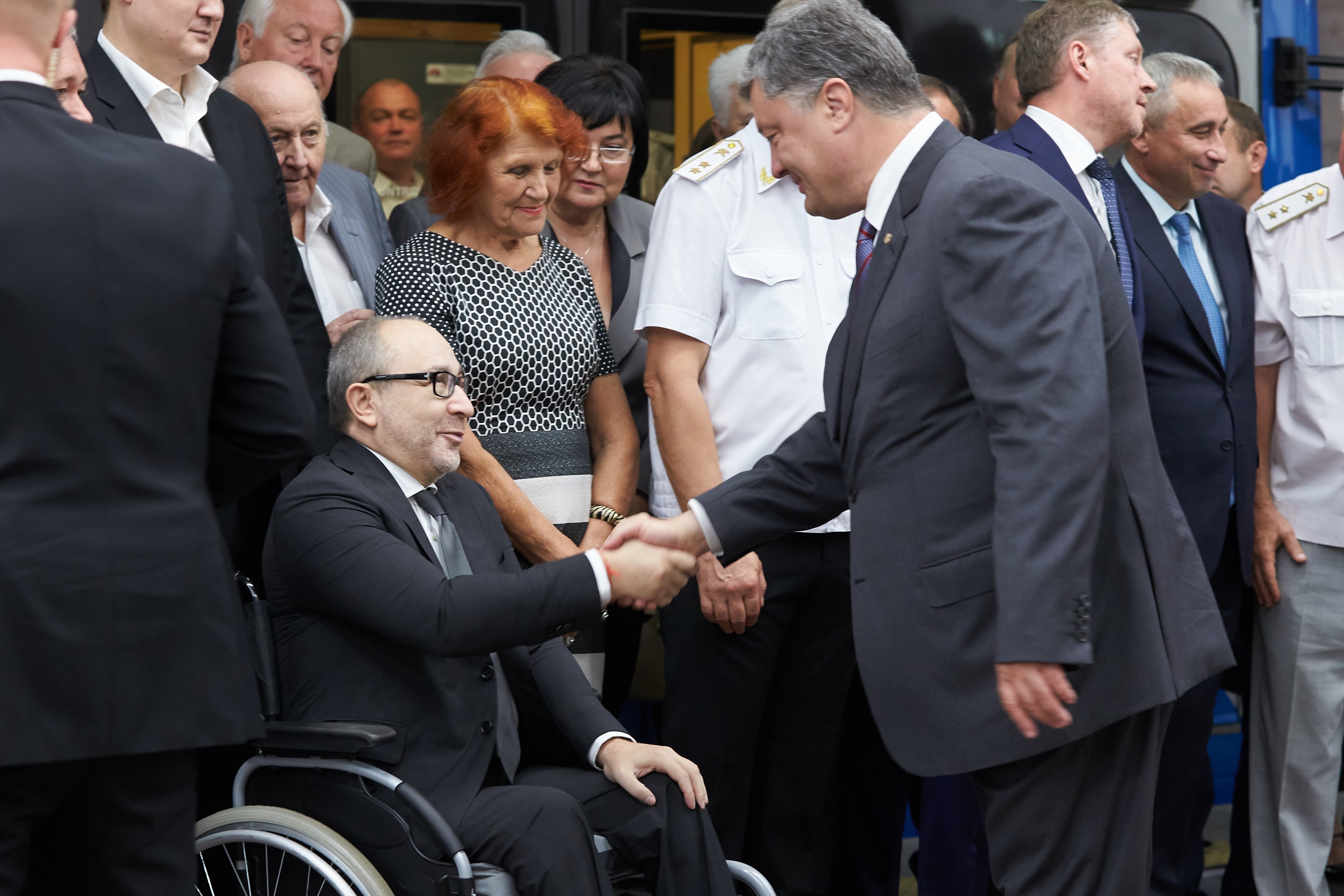 Геннадій Кернес і Петро Порошенко (Фото: Прес-служба Геннадія Кернеса)
