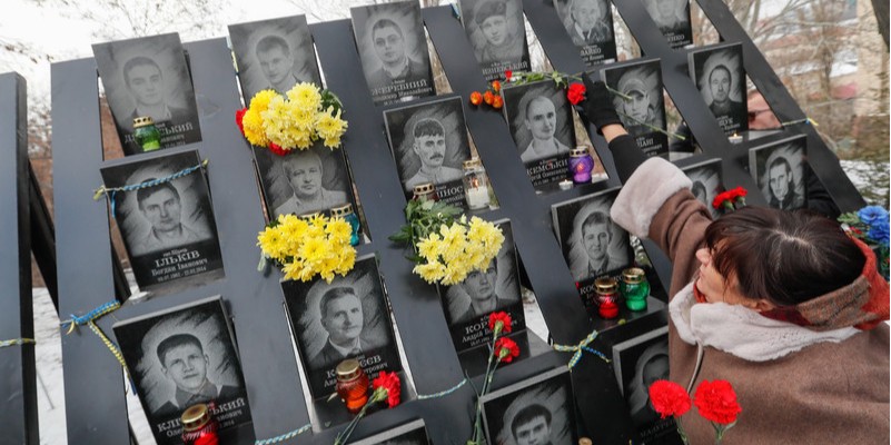 20 лютого - п'ята річниця з дня масової загибелі протестувальників (Фото: ЕРА)