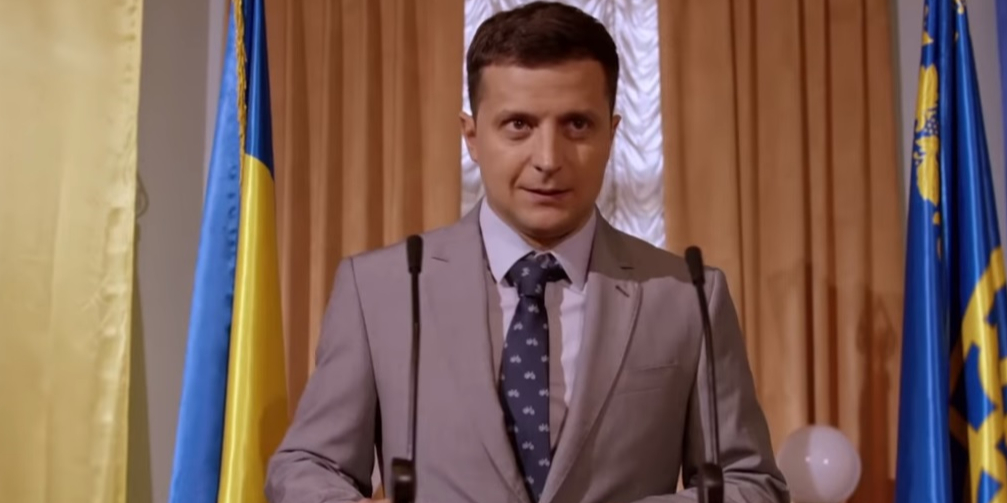 Зеленский в роли президента в сериале Слуга народа (Фото: Студия Квартал 95)