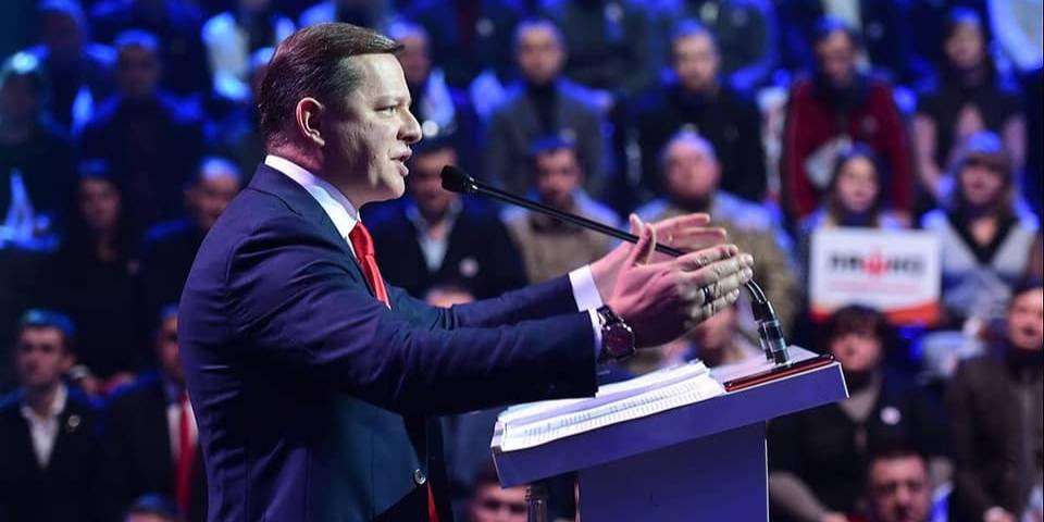 Олег Ляшко проголосовал на выборах президента (Фото: Олег Ляшко/Facebook)