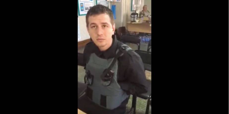 Чоловік заявив, що прийшов 