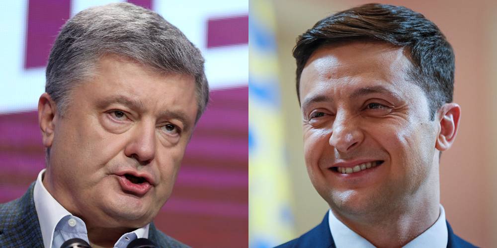Телеканал UA:Перший закликає Зеленського та Порошенка взяти участь у публічних теледебатах (Фото: REUTERS/Viacheslav Ratynskyi/Valentyn Ogirenko)
