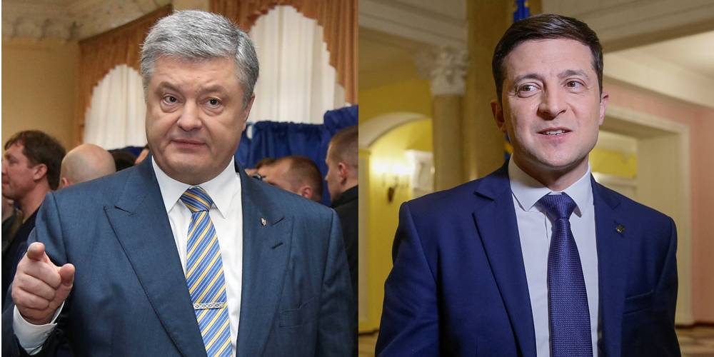 Петр Порошенко и Владимир Зеленский (Фото: REUTERS / Viacheslav Ratynskyi / Valentyn Ogirenko)