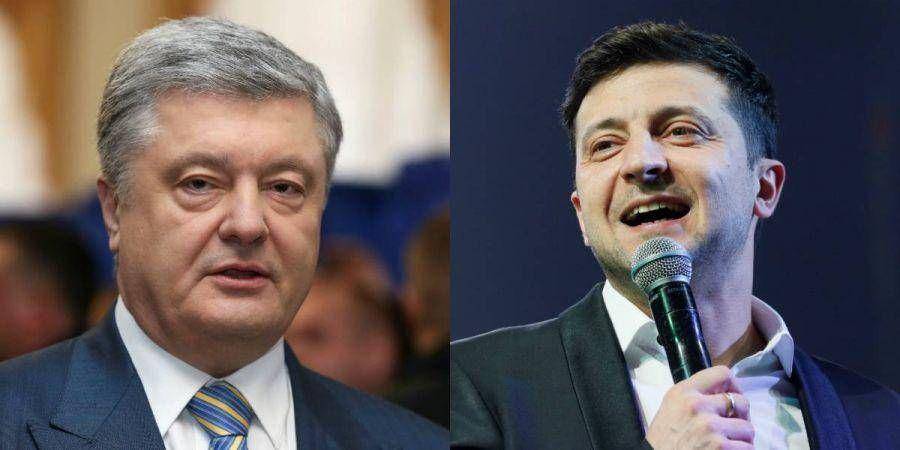 Петр Порошенко и Владимир Зеленский (Фото: REUTERS / Viacheslav Ratynskyi / Valentyn Ogirenko)