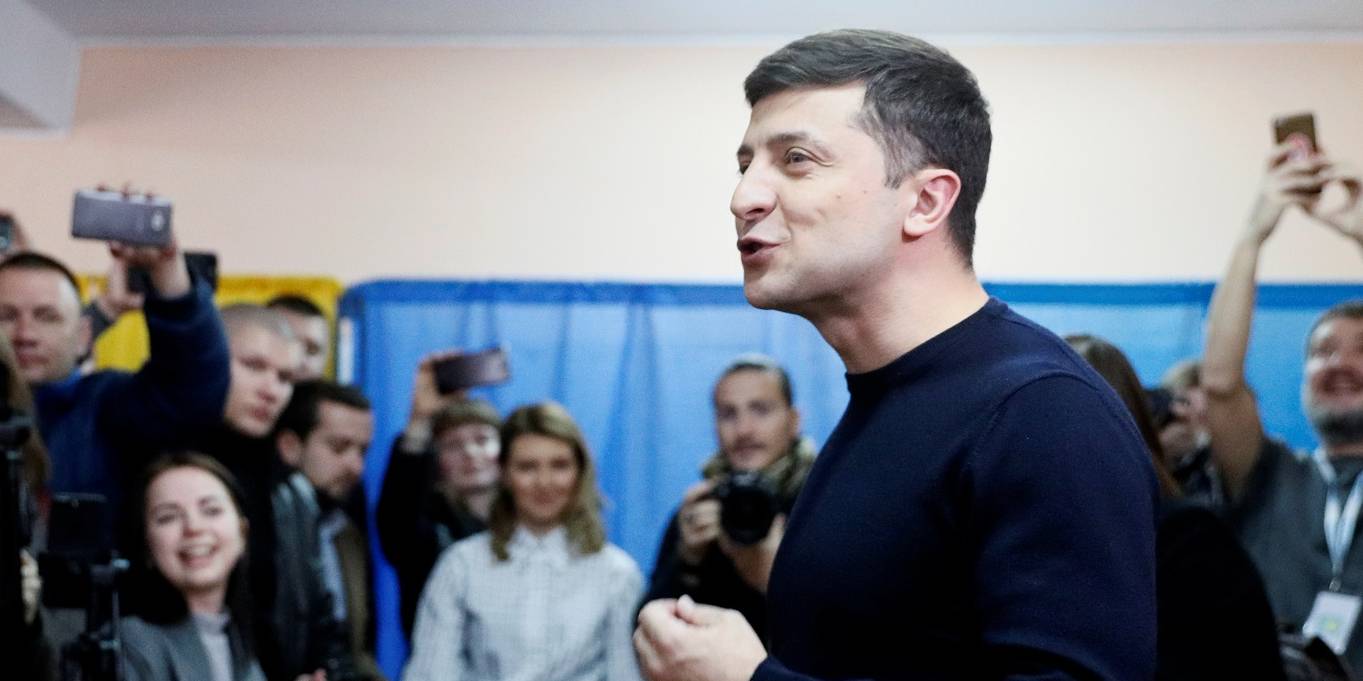 Кандидат в президенты Владимир Зеленский (Фото: REUTERS/Valentyn Ogirenko)