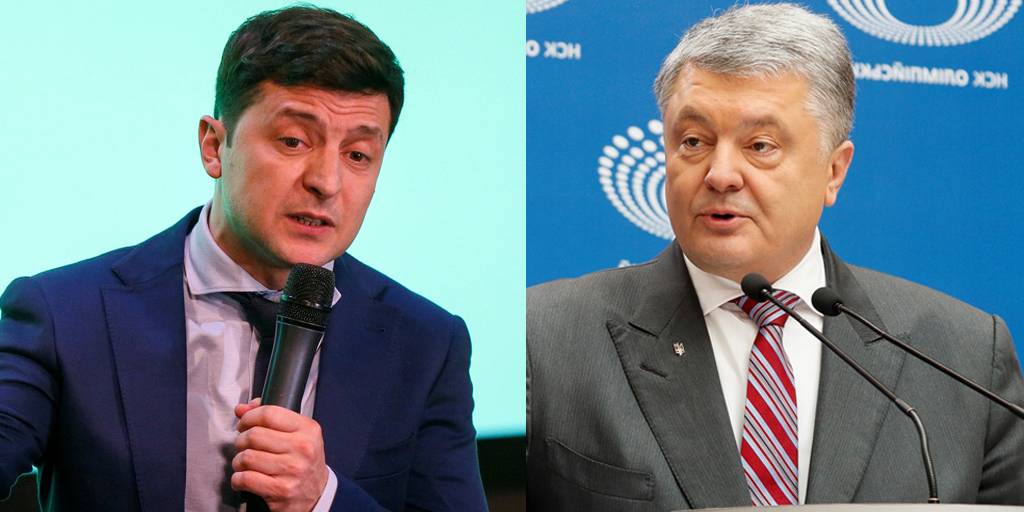 Владимир Зеленский и Петр Порошенко (Фото: REUTERS/Viacheslav Ratynskyi/Valentyn Ogirenko)