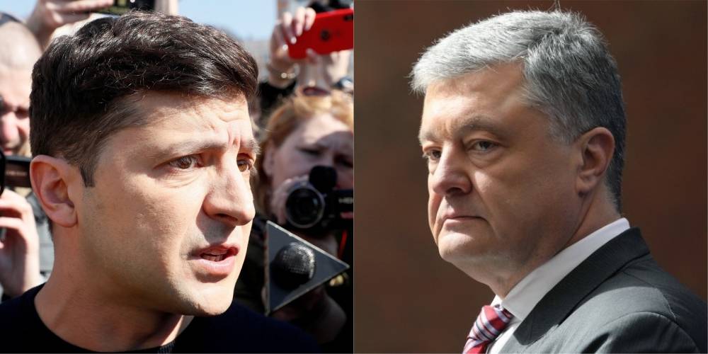 Прихильники Зеленського і Порошенка заповнили інформпростір гнівом (Фото: REUTERS / Valentyn Ogirenko, president.gov.ua)