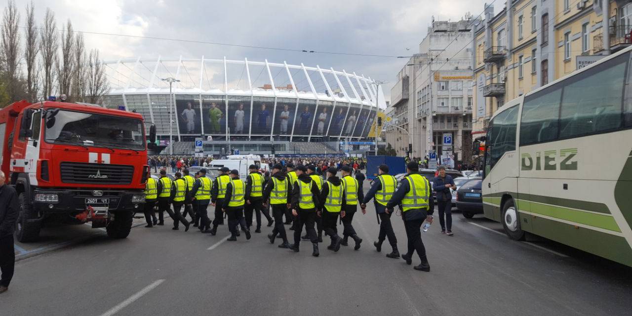 Деякі силовики приїхали у Київ з інших регіонів України (Фото: НВ/Крістіна Бердинських)