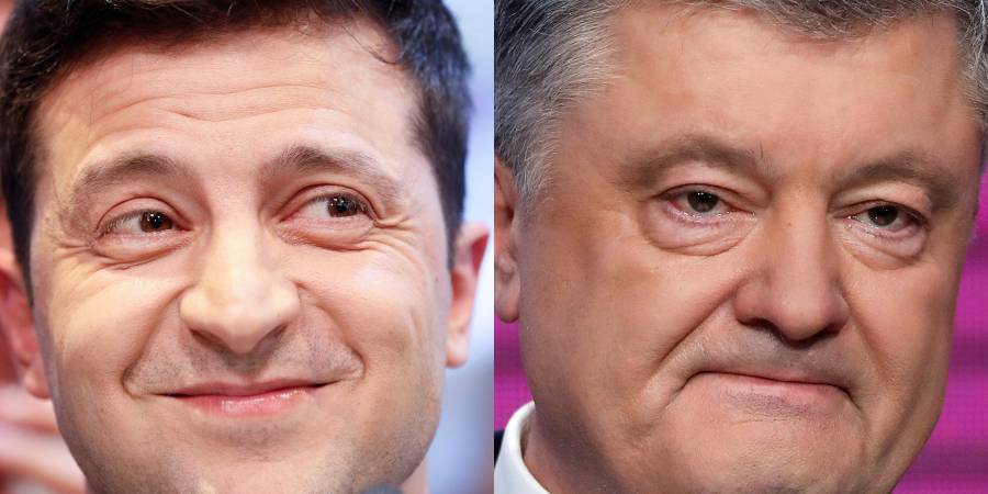 Владимир Зеленский и Петр Порошенко (Фото: REUTERS / Vasily Fedosenko / Valentyn Ogirenko)