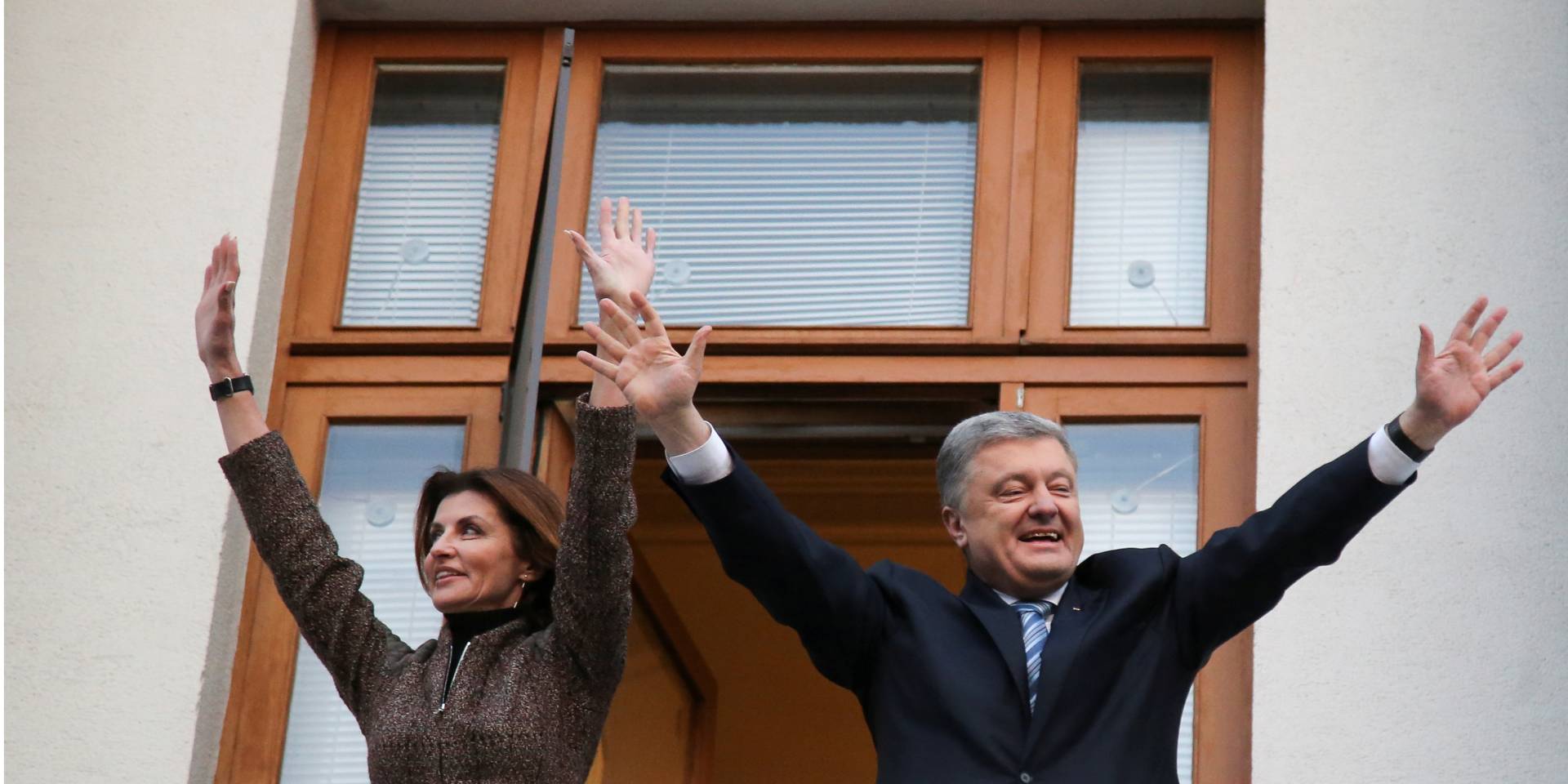 Петро Порошенко з дружиною Мариною (Фото: REUTERS/Viacheslav Ratynskyi)