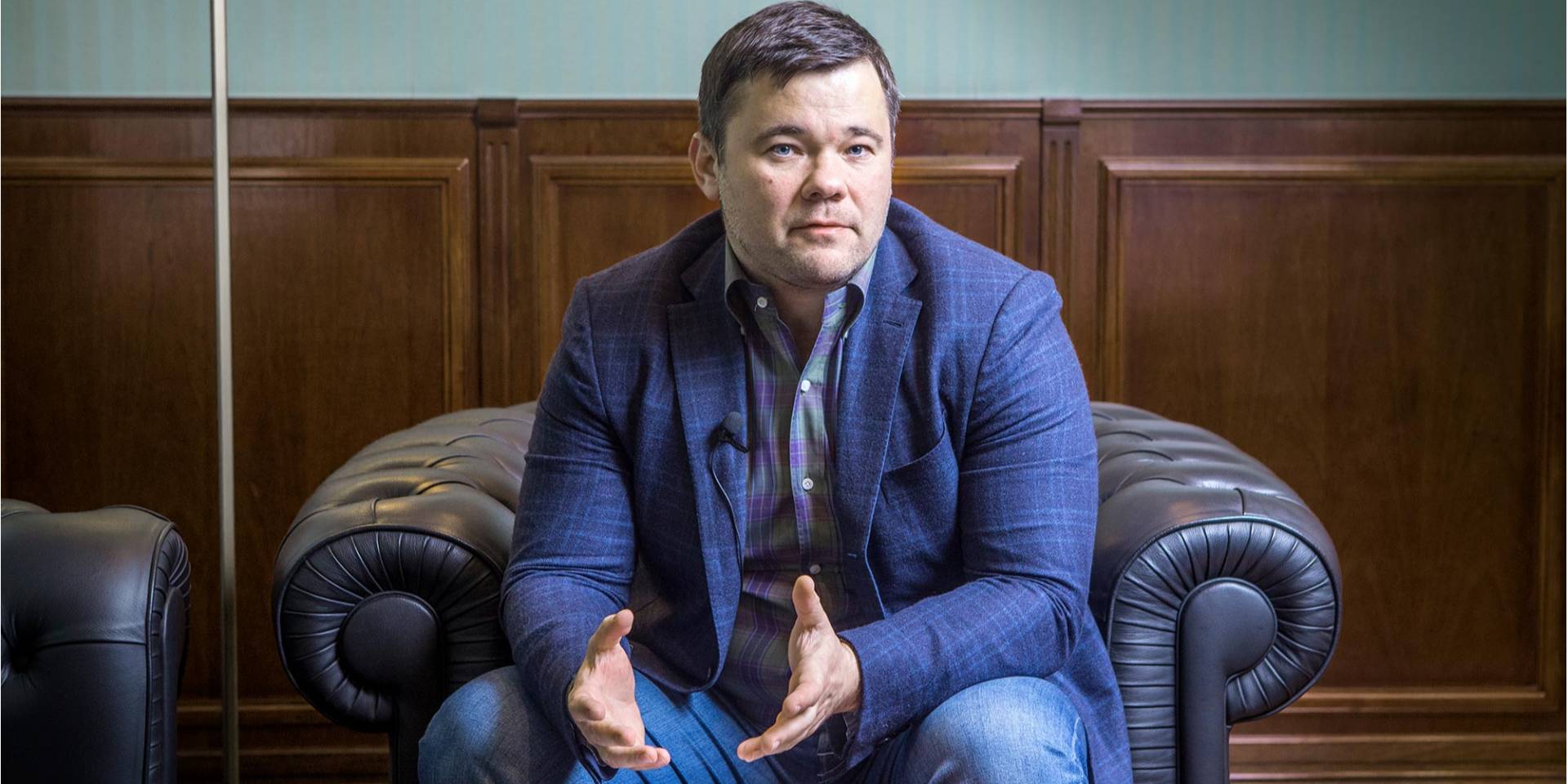 З НВ Андрій Богдан розмовляв ще в статусі адвоката та радника Зеленського (Фото: Олександр Медвєдєв / НВ)