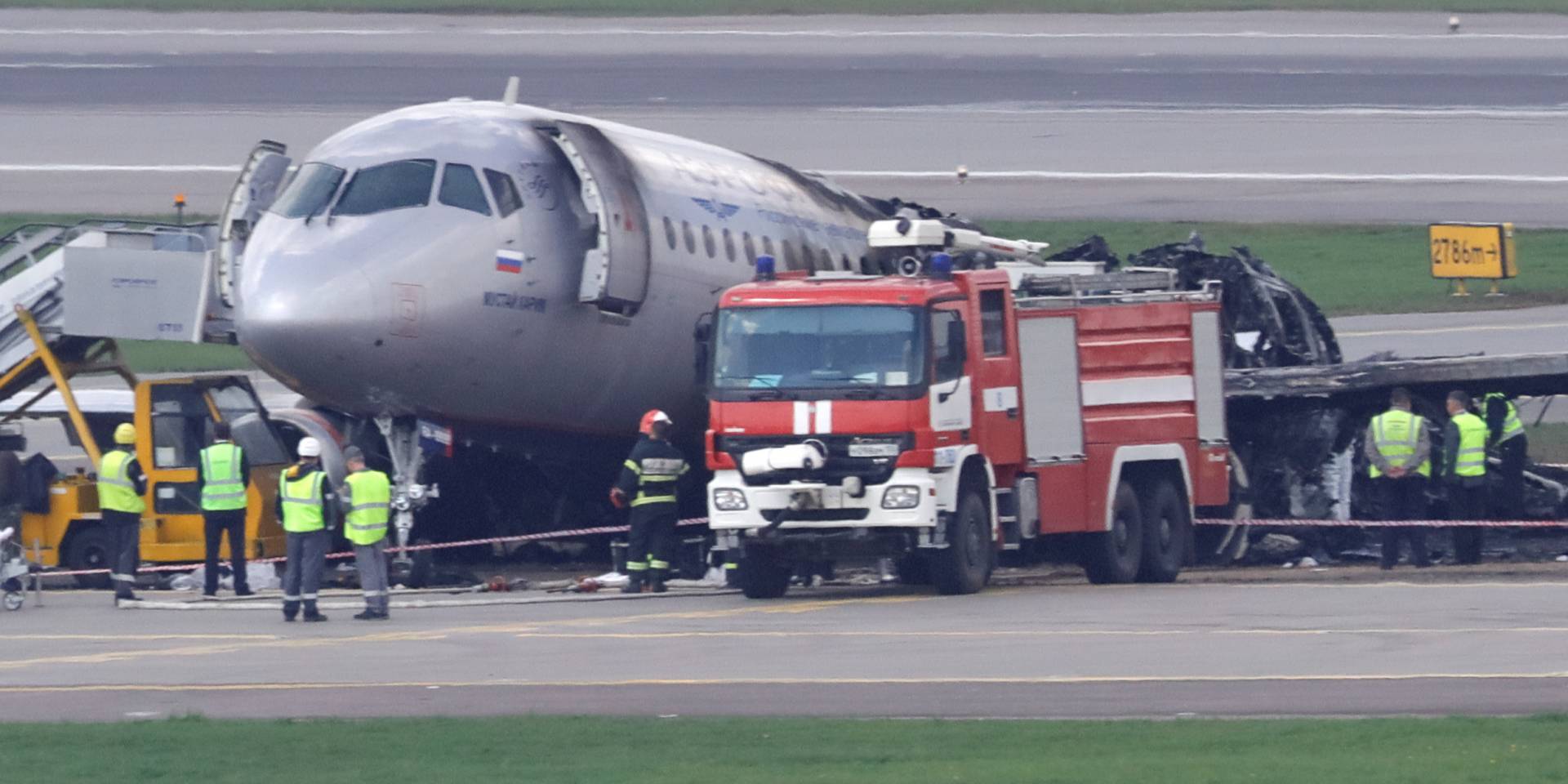 Шереметьево опубликовал поминутную хронологию катастрофы SSJ 100 (Фото: REUTERS/Tatyana Makeyeva)