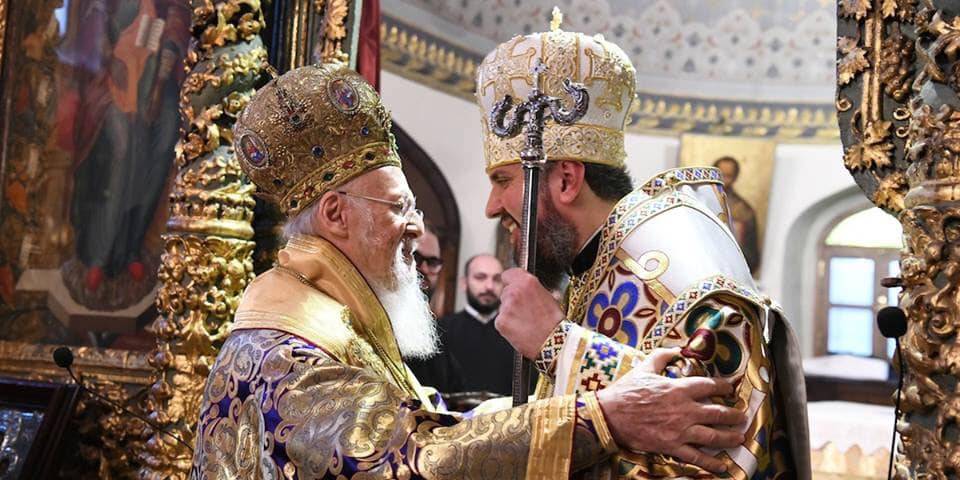 Вселенский патриарх Варфоломей и митрополит Киевский Епифаний (Фото: Ecumenical Patriarchate / Facebook)