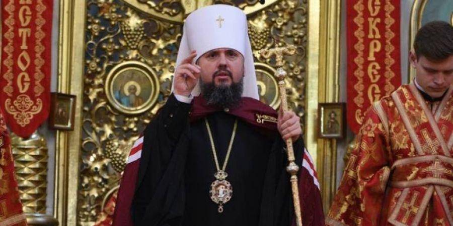 Предстоятеля ПЦУ Епифания на записи нет (Фото: ПЦУ)