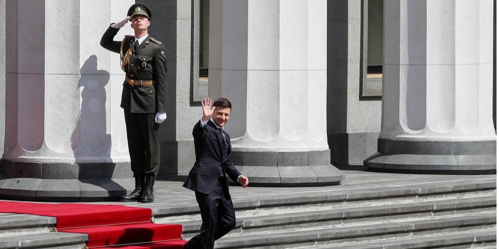 Зеленский объяснил свою позицию социологией (Фото: Gleb Garanich/Reuters)
