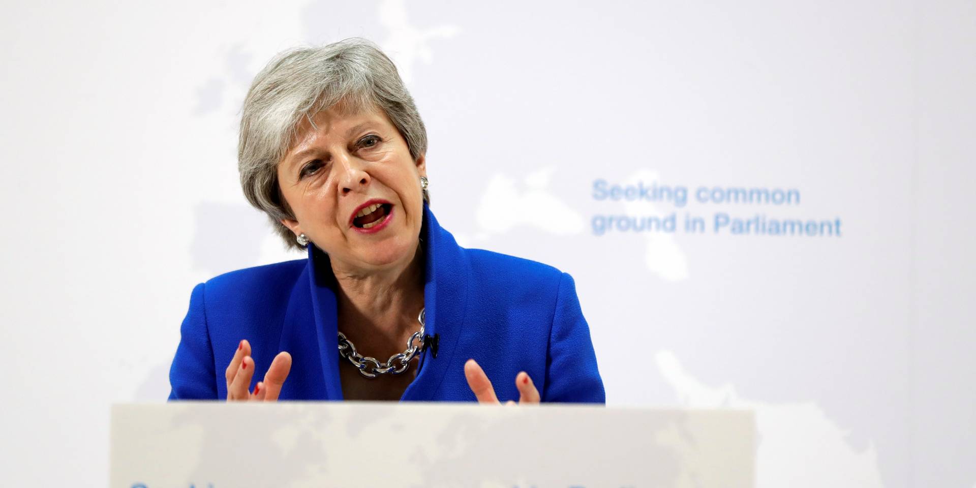 Тереза Мей (Фото: Kirsty Wigglesworth/Pool via REUTERS)