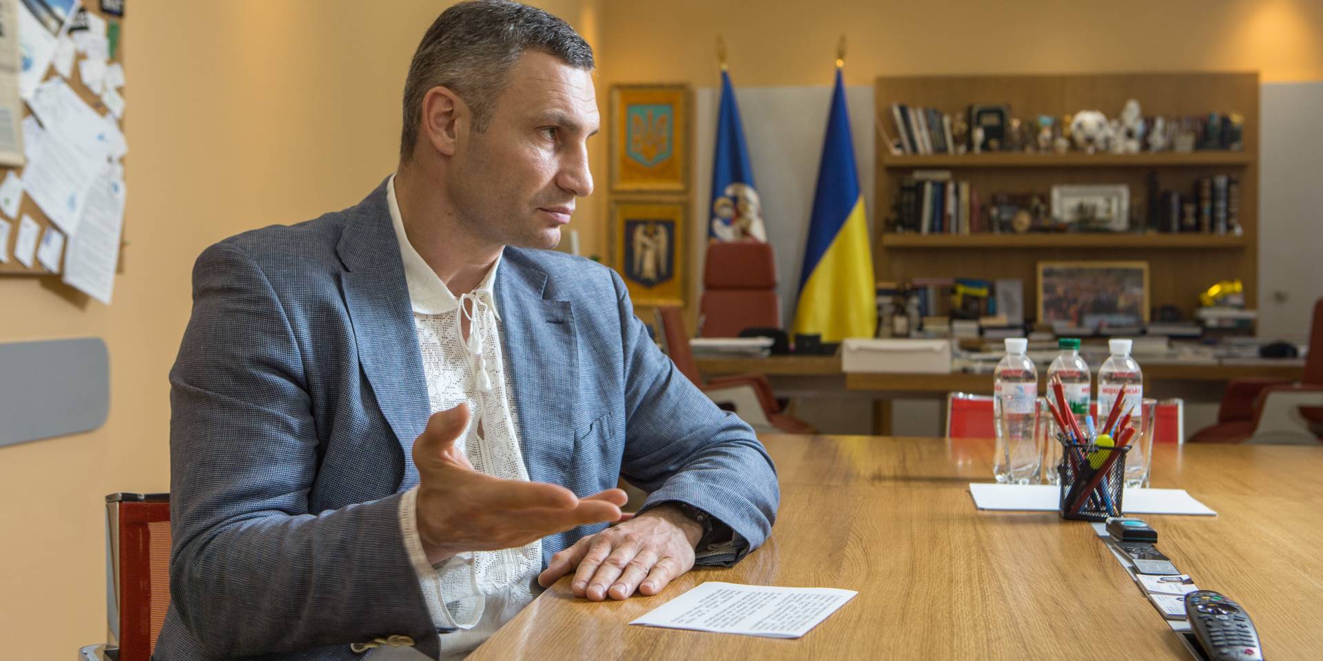За словами Віталія Кличка, в Києві відремонтовано 830 км доріг з 1667 км (Фото: Наталія Кравчук / НВ)