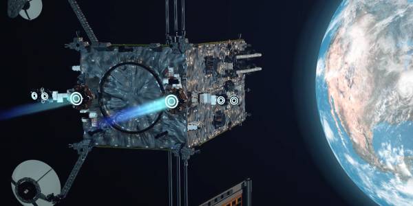 NASA розробляє орбітальну станцію на Місяці (Фото: Maxar Technologies)