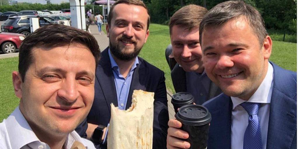 Зеленський заявив, що у шаурмі немає нічого ганебного (Фото: Володимир Зеленський/Twitter)