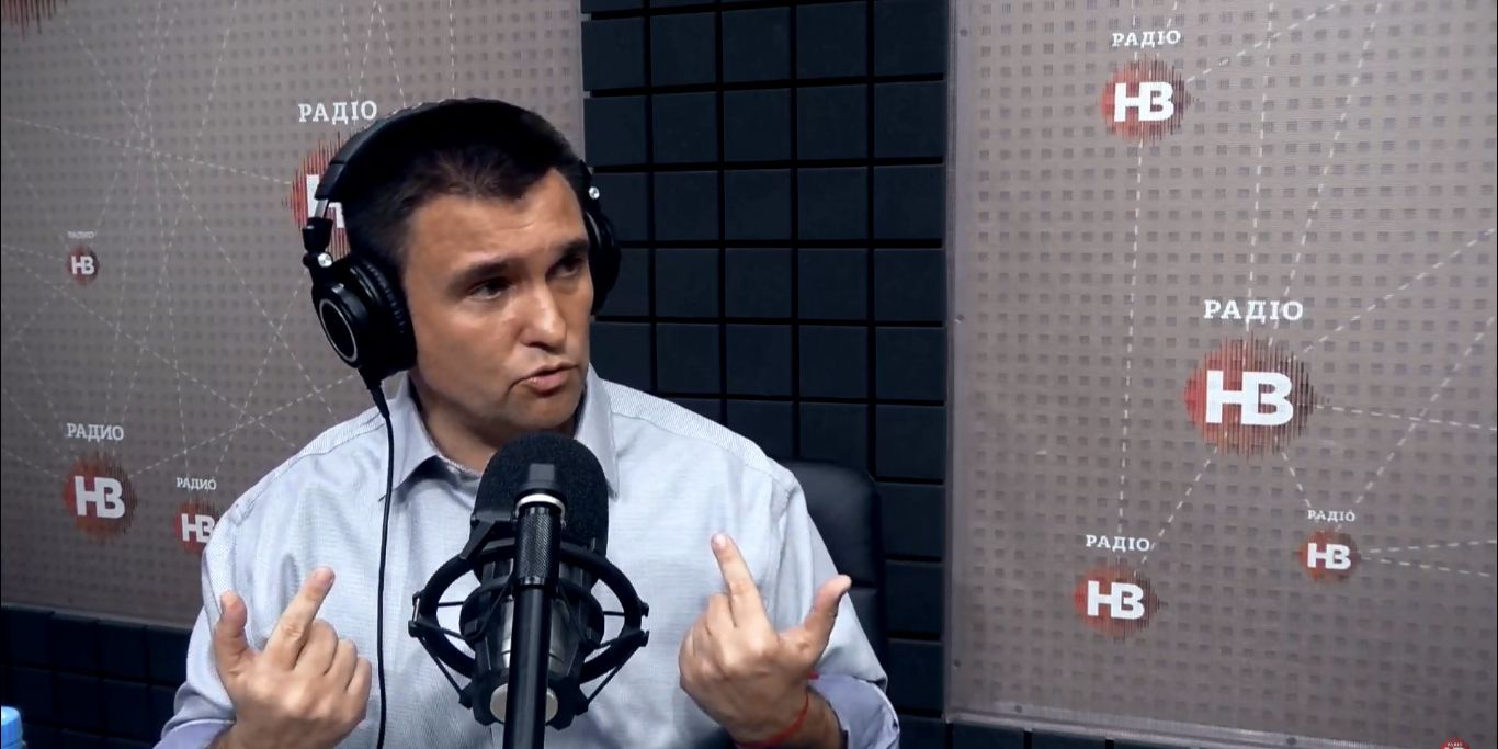 Клімкін: Зеленський представить нових переговірників наступного тижня (Фото: Кадр відео Радіо НВ via YouTube)