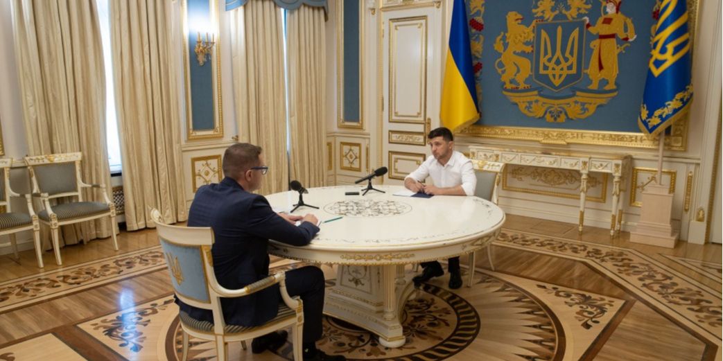 Иван Баканов и Владимир Зеленский (Фото: пресс-служба президента Украины)