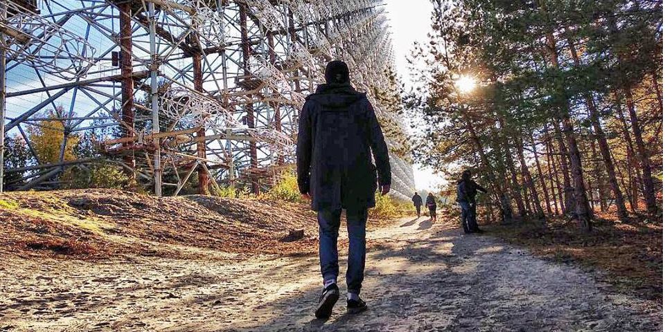 В основном туристические автобусы приезжают в выходные (Фото: Чорнобиль ТУР / Facebook)