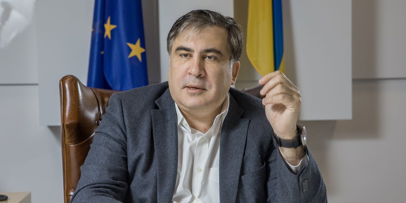 Міхеїл Саакашвілі був гостем Радіо НВ (Фото: Олександр Медведєв / НВ)