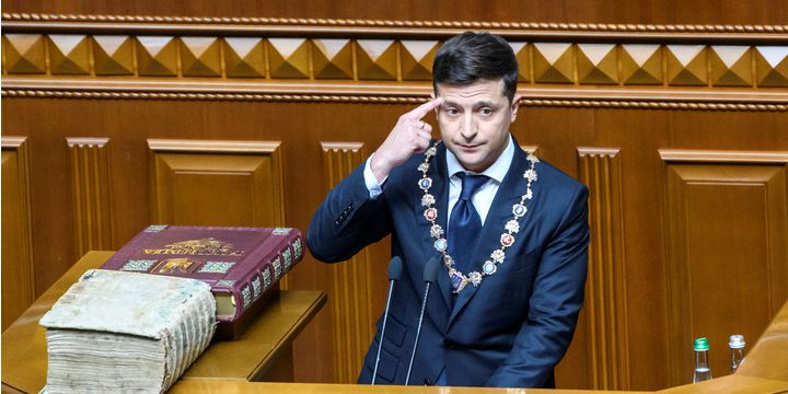 Владимир Зеленский (Фото: Vladyslav Musiienko/Ukrainian Governmental Press Service/Handout via REUTERS ATTENTION EDITORS)
