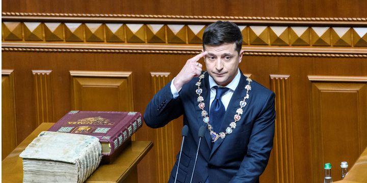 Володимир Зеленський (Фото: Vladyslav Musiienko/Ukrainian Governmental Press Service/Handout via REUTERS ATTENTION EDITORS)