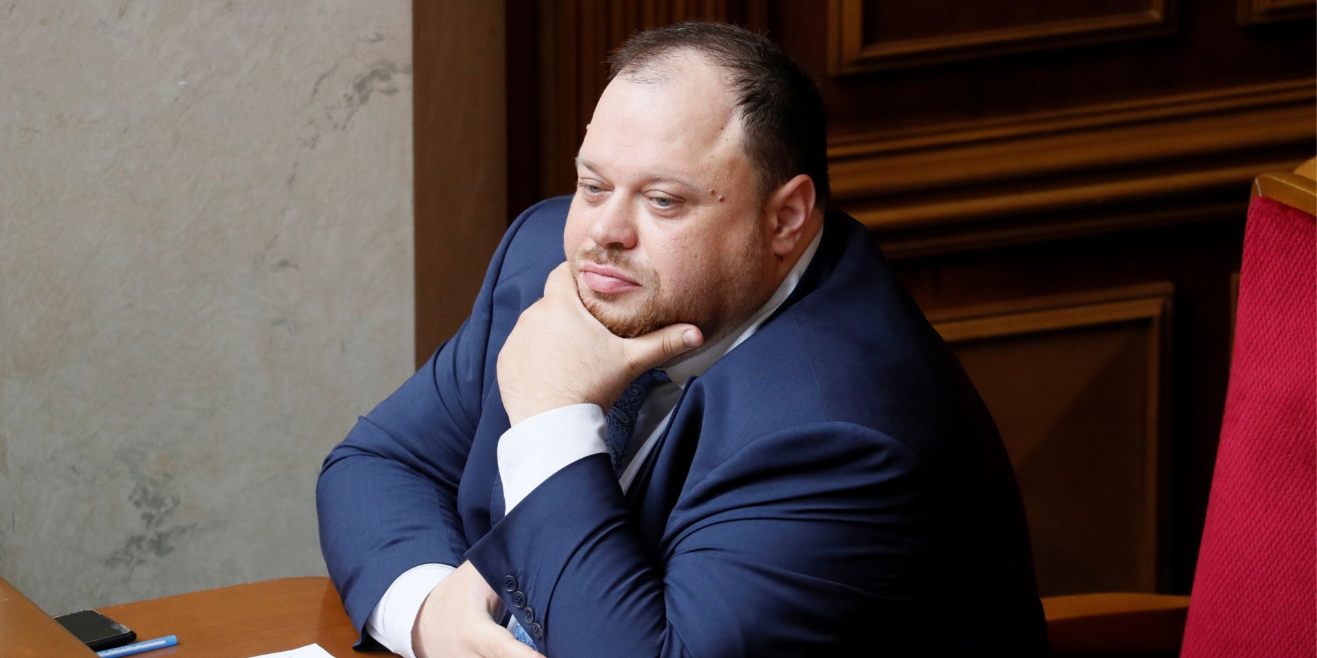 Руслан Стефанчук (Фото: REUTERS/Valentyn Ogirenko)