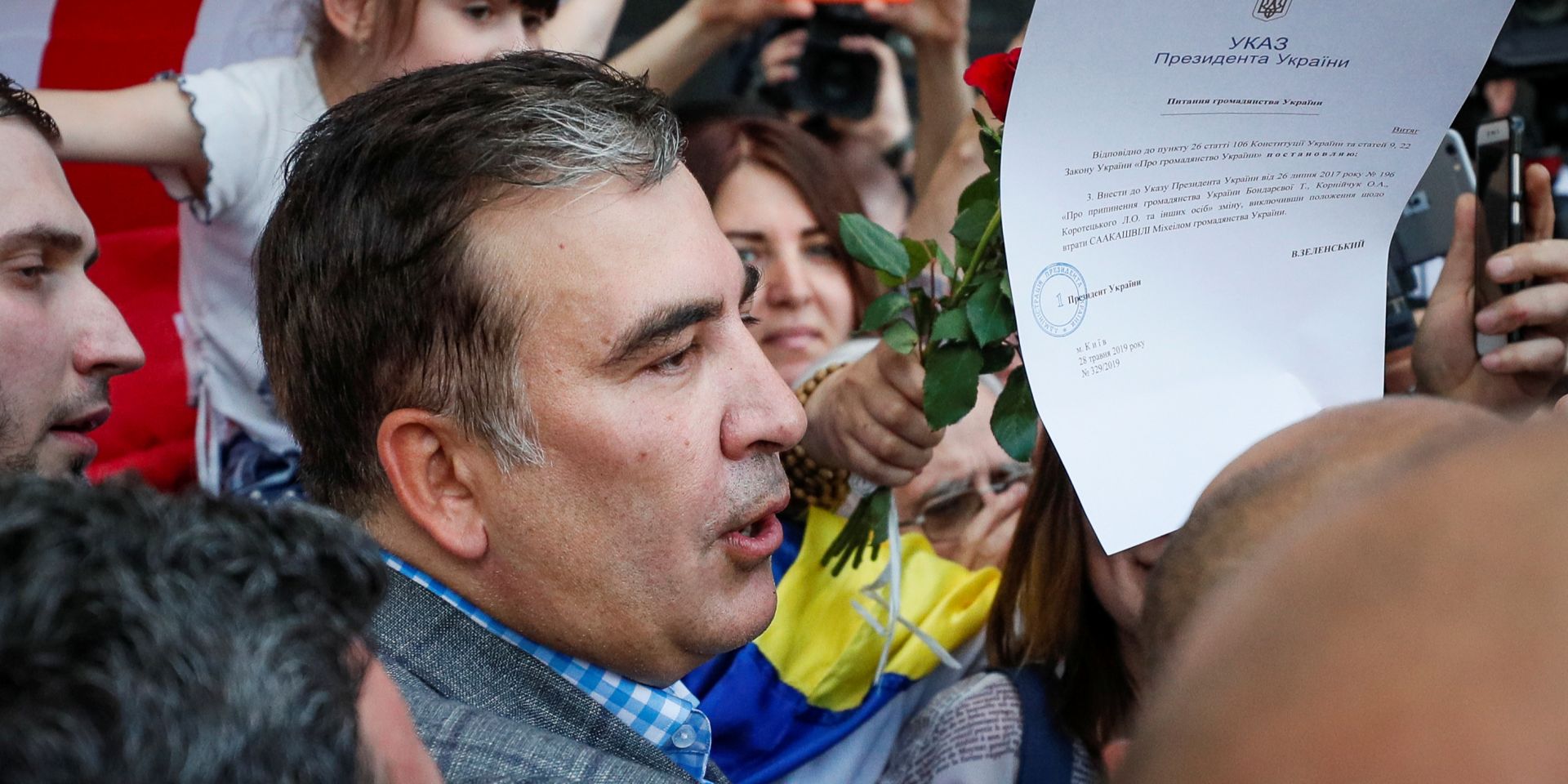 Міхеїл Саакашвілі (Фото: REUTERS / Gleb Garanich)