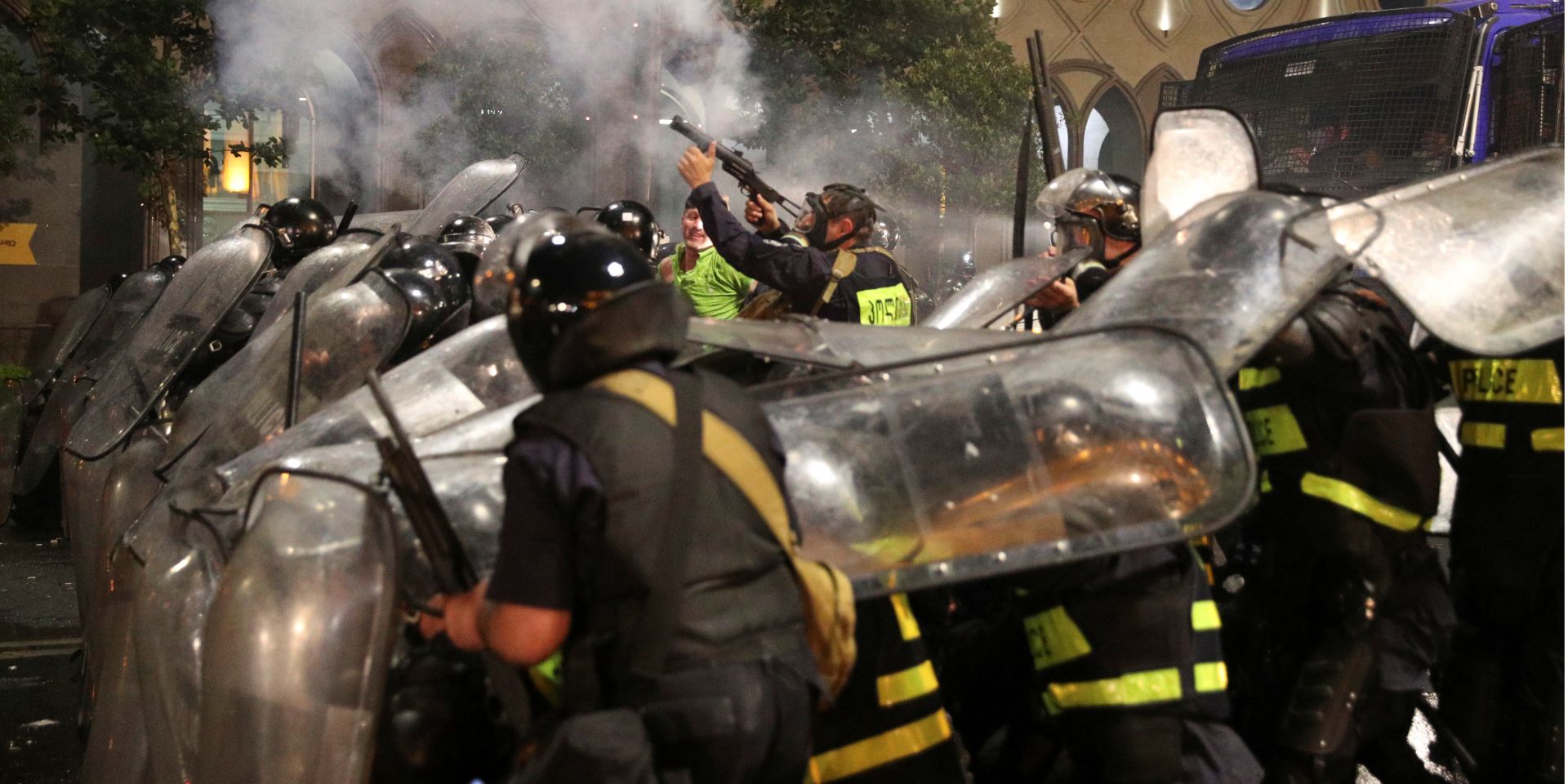 В Тбилиси прошла массовая протестная акция (Фото: REUTERS/Irakli Gedenidze)