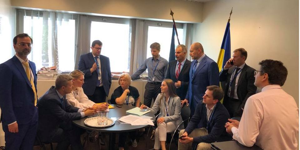 Українська делегація покинула залу ПАРЄ до четверга (Фото: Iryna Gerashchenko / Facebook)