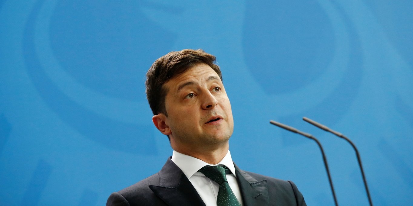 Президент Украины Владимир Зеленский (Фото: REUTERS / Hannibal Hanschke)