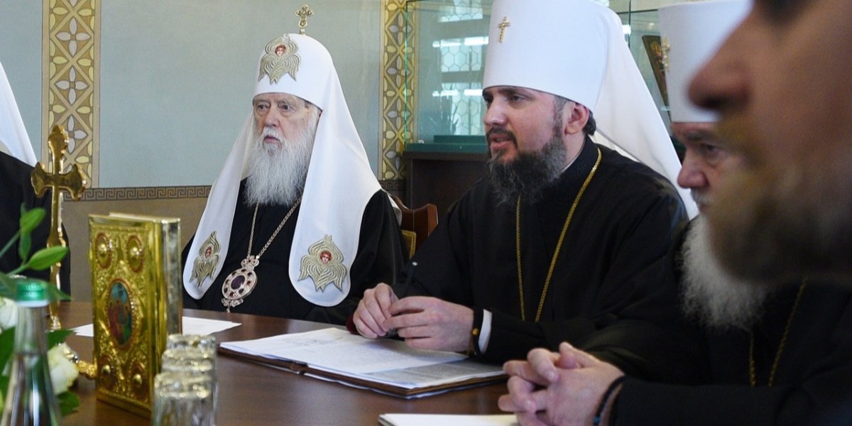 Почесний патріарх Філарет та митрополит Епіфаній роблять резонансні заяви не лише про томос (Фото: pomisna.info)