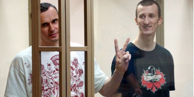 Олег Сенцов и Александр Кольченко (Фото: Радио Свобода)