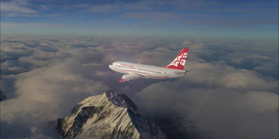 Прямі рейси в Росію скасували і дві грузинські авіакомпанії (Фото: Georgian Airways / Facebook)