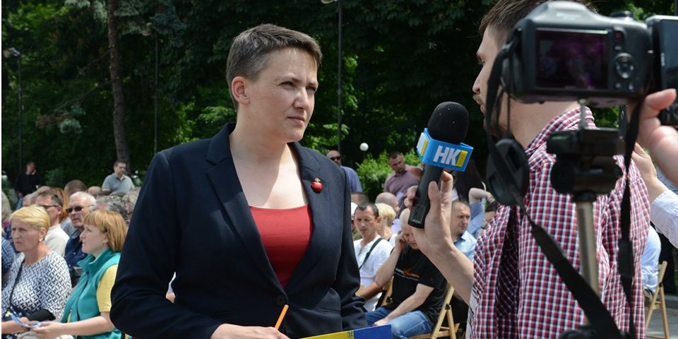 Савченко агітуватиме на окупованому Донбасі (Фото: Надія Савченко / Facebook)