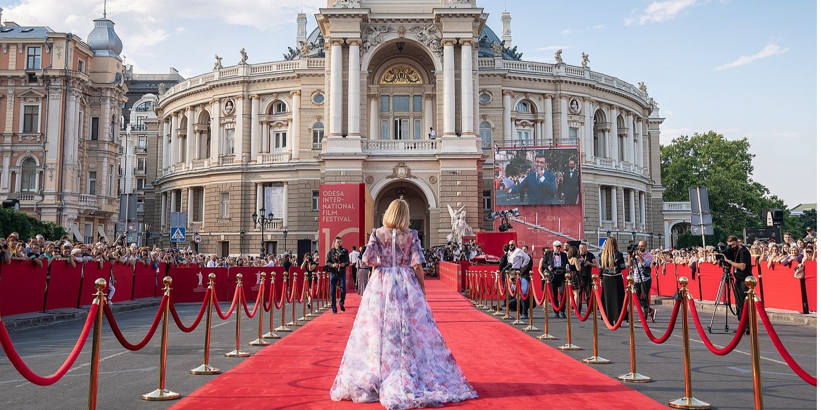 Червона доріжка церемонії відкриття ОМКФ 2019 (Фото: @прес-служба ОМКФ)