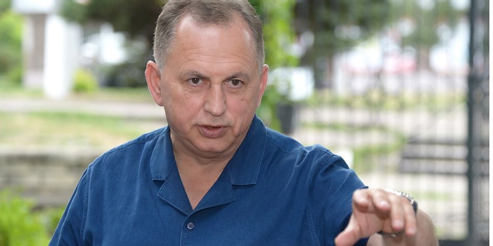 Борис Колесников оскандалился на встрече с избирателями (Фото: Борис Колесников / Borys Kolesnikov via Facebook)