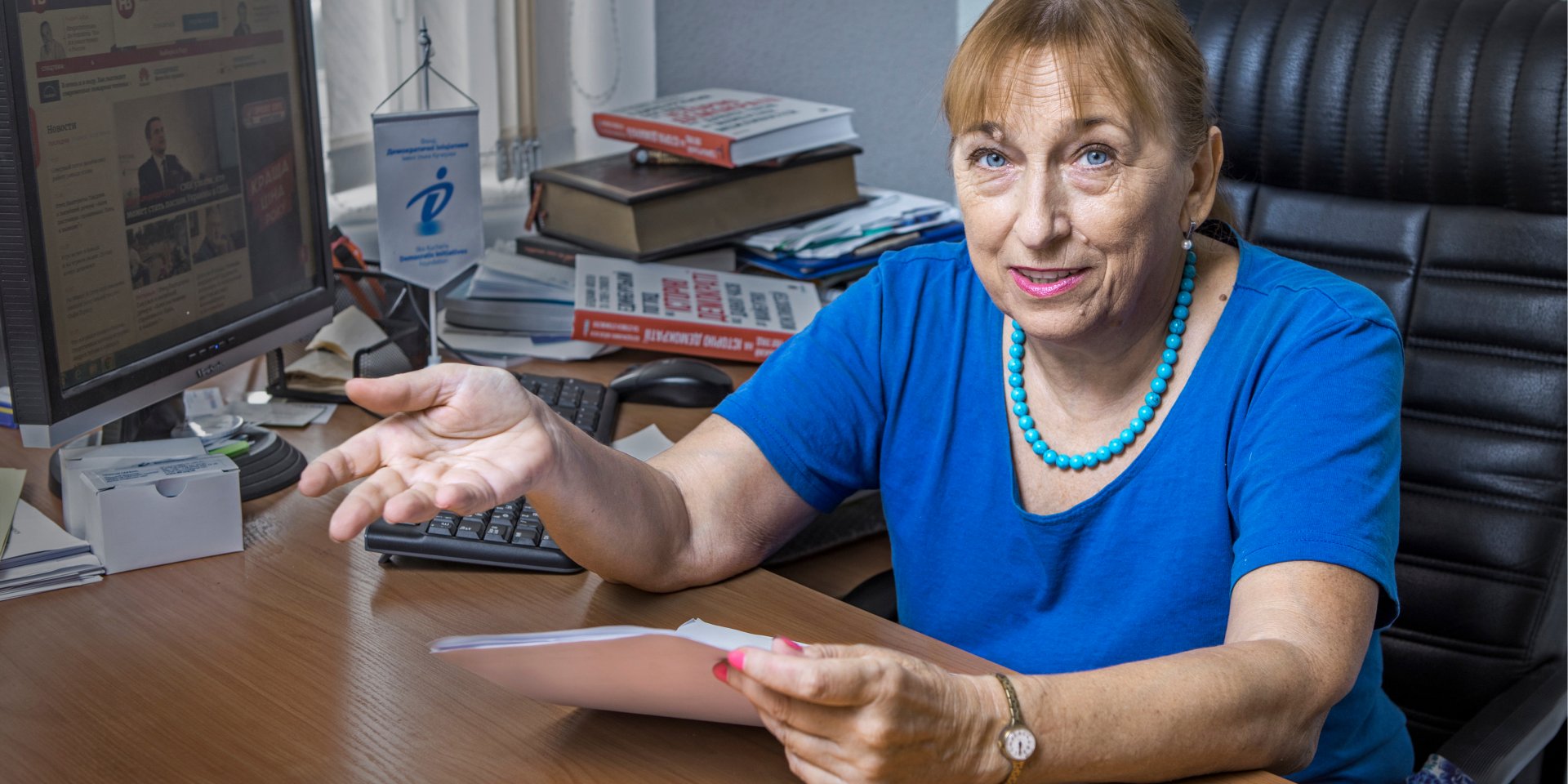 Бекешкина: Для молодых людей Европа выглядит гораздо привлекательней (Фото: Александр Медведев / НВ)