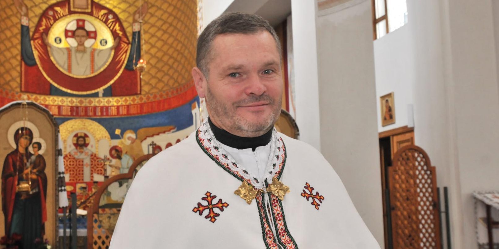 Один из кураторов визита Иоанна Павла Второго, отец Орест Фредина (Фото: ugcc.ua)