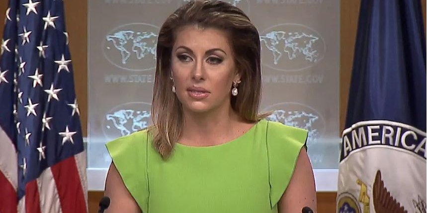 Морган Ортагус рассказала о вознаграждении от Госдепа (Фото: Department of State\Facebook)