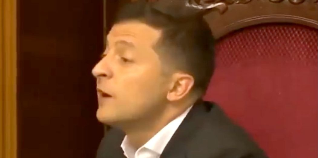 Зауваження нардепа на адресу спікера Ради обурили Зеленського (Фото: Скріншот з відео Інформатора)