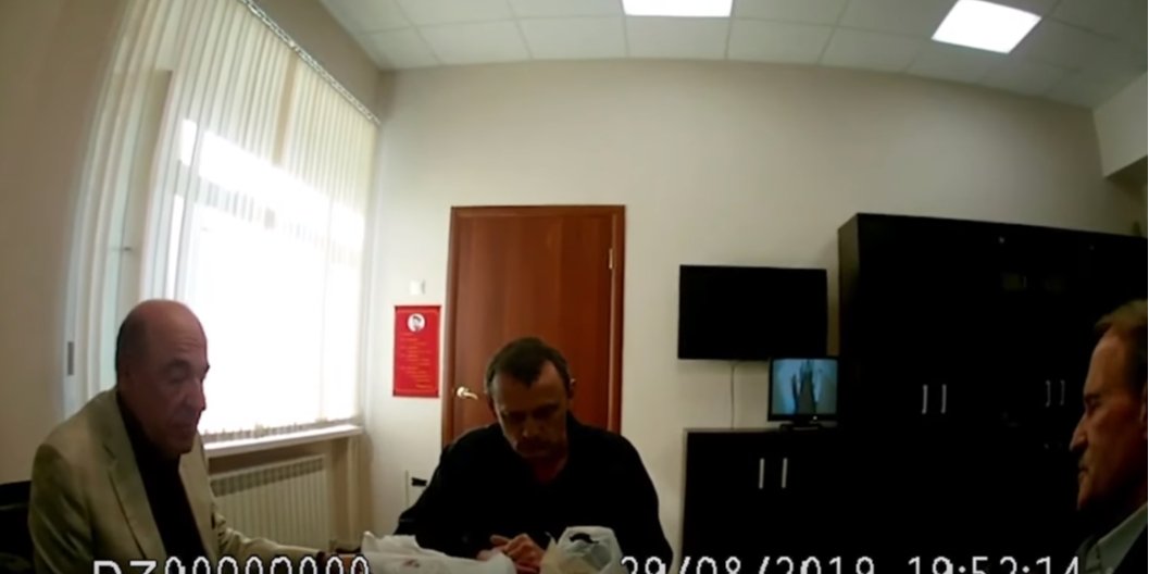 Вадим Рабинович, Николай Карпюк и Виктор Медведчук (Фото: Виктор Медведчук / YouTube)