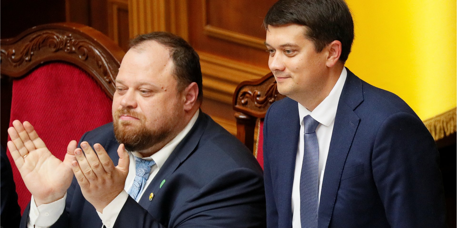 Стефанчук анонсував законопроект про зняття недоторканності з президента (Фото: REUTERS / Gleb Garanich)