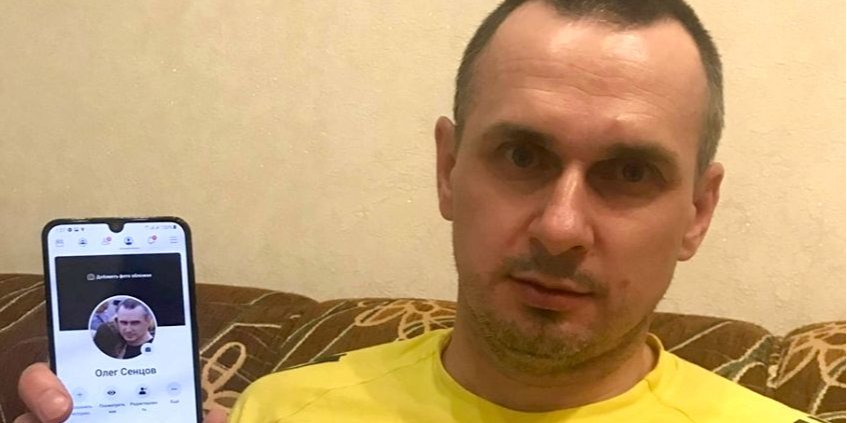 В подлинность страницы не поверили даже в администрации Facebook (Фото: Олег Сенцов/Facebook)
