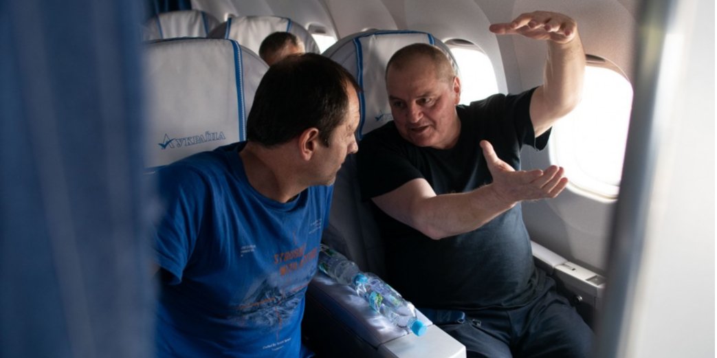 Володимир Балух та Едем Бекіров, 7 вересня 2019 року (Фото: прес-служба президента України)